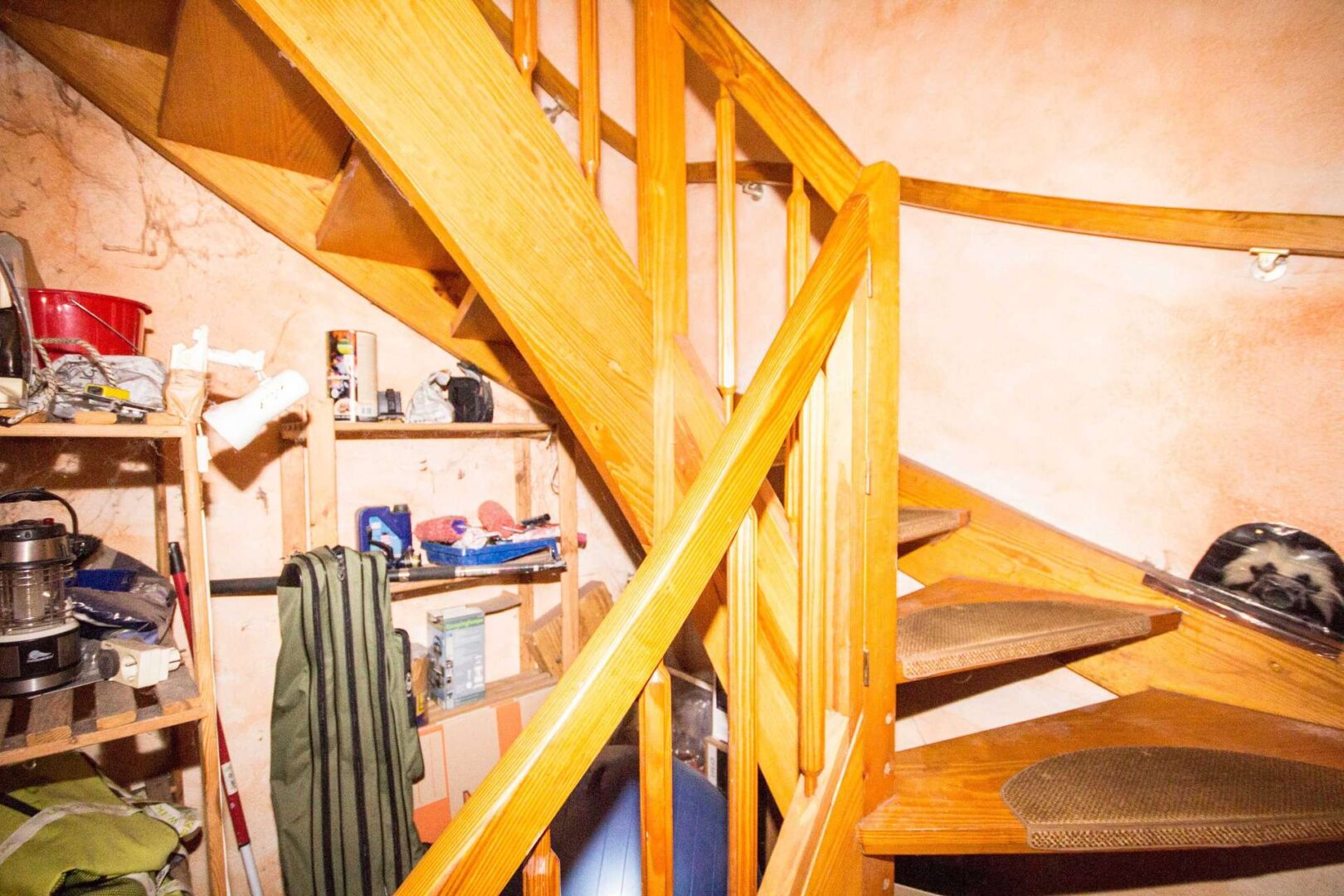 Treppe zum OG