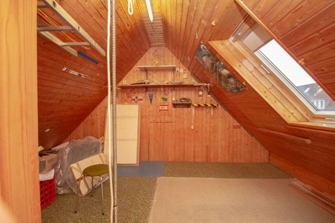 Ausgebauter Dachboden