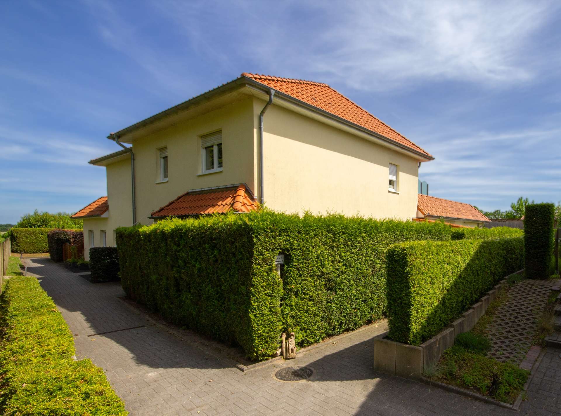 Blick auf das Haus